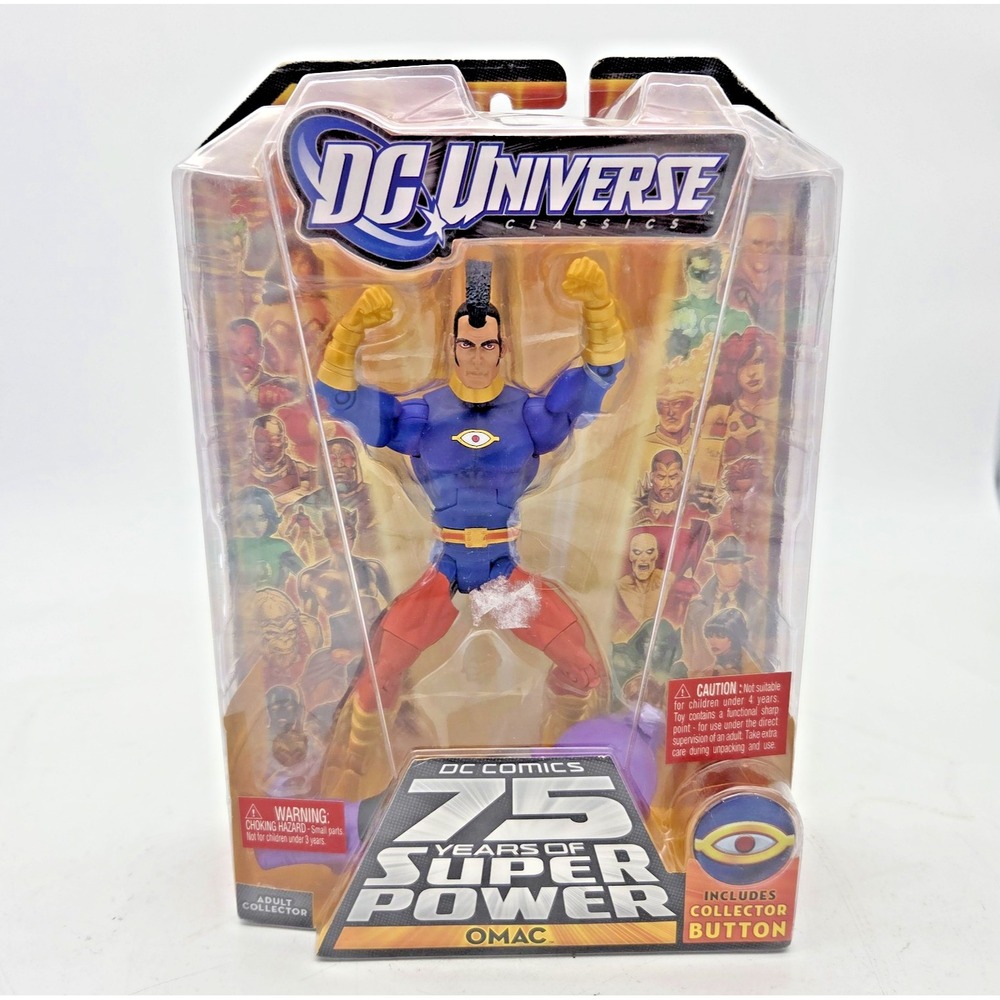 DC Universe Classics OMAC Action Figure Sealed Mattel BAF Validus NEW